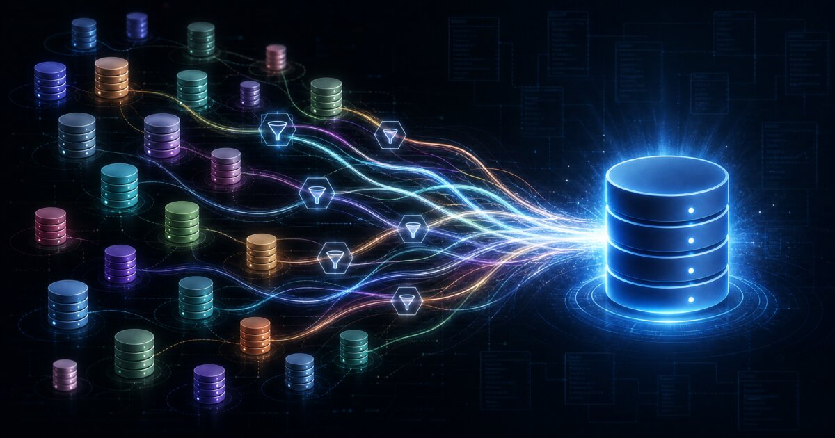 Multi-Database Consolidation — Enterprise Client platform screenshot
